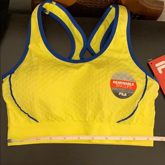 NWT Fila Seamless Keyhole Racer-back Bra Small - Picture 4 of 5